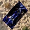 Chelsea Fc Football Player Customize Text Beach Towel Soft Durable Quick-Dry Perfect for Traveling Yoga Camping and Swimming