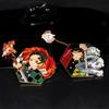 Demon Slayer Kimetsu No Yaiba Alloy Brooch With Electroplated Finish For Cosplay And Daily Wear