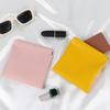Snap Closure Pouch Faux Leather Mini Cosmetic Bag Waterproof Self-Closing Organizer Pouch for Coin
