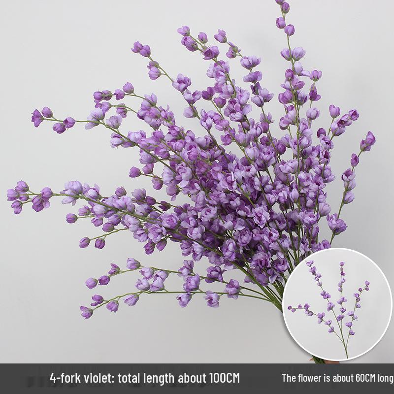 10-Piece Purple Series Artificial Floral Set: Ground Row, Aisle, and Burgundy Wedding Decoration Flowers