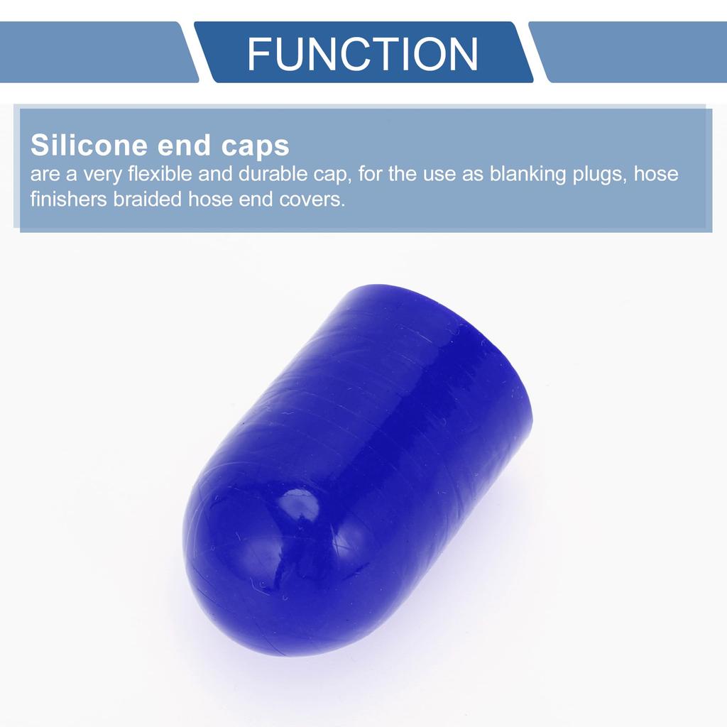 X AUTOHAUX Silicone Cap Silicone Hose Cap Rageter Hose Cooling Piping Processing Mecla Plug