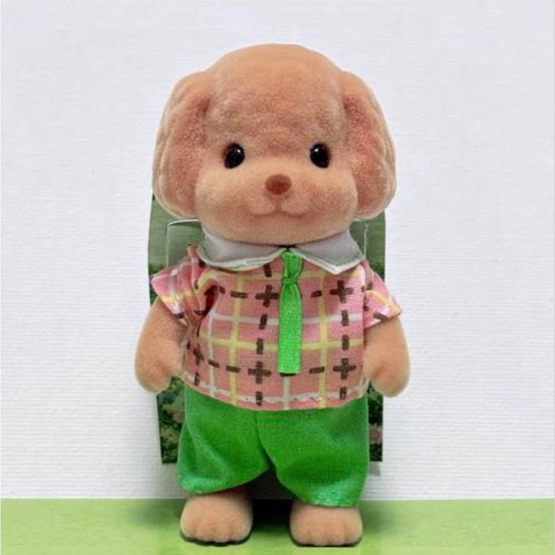 Б/у Игрушка Sylvanian Families Пудель Папа Новая Кукла