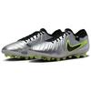 Nike Tiempo Legend 10 Elite AG Pro Metallic Silver Volt Black  DV4330-001