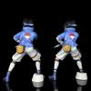 Naruto GK Anime Figure Childhood Sasuke Naruto Uzumaki Battle Scene Model Statue PVC Desktop Decoration Toys Gifts
