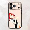 Anime K-Kattie N-Noriko Black Phone Case For IPhone 17 16 15 14 13 12 13 12 11 Pro Max Plus XS XR Silicone Soft Back Cover