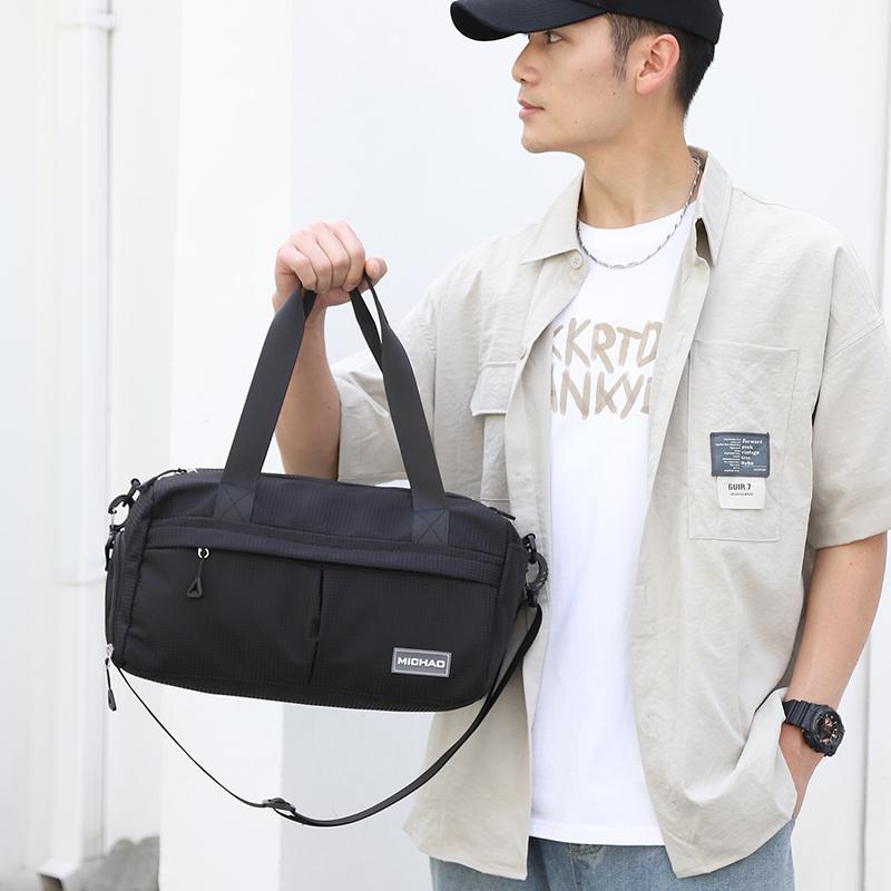 Fitness Bag Dry and Wet Separation Training Sports Yoga Bag Large Capacity Outdoor Portable Travel Bag