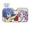 Lucky Star Windshield Sunshade Anime Fashion Cover Front Block Window 76x140cm Sunshade Visor UV Protector