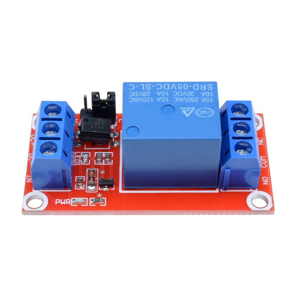 5V 9V 12V 24V One 1 Channel Relay Module Board Shield with Optocoupler Support High and Low Level Trigger