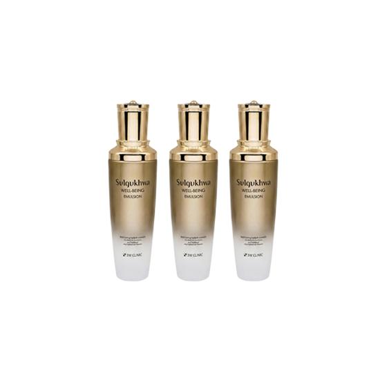 3W Sul Gukhwa Well-Being Kräuter-Hautpflege 4-teiliges Set (Ton120ml + Emulsion120ml + Augencreme40g + Creme60g) (13 Optionen)