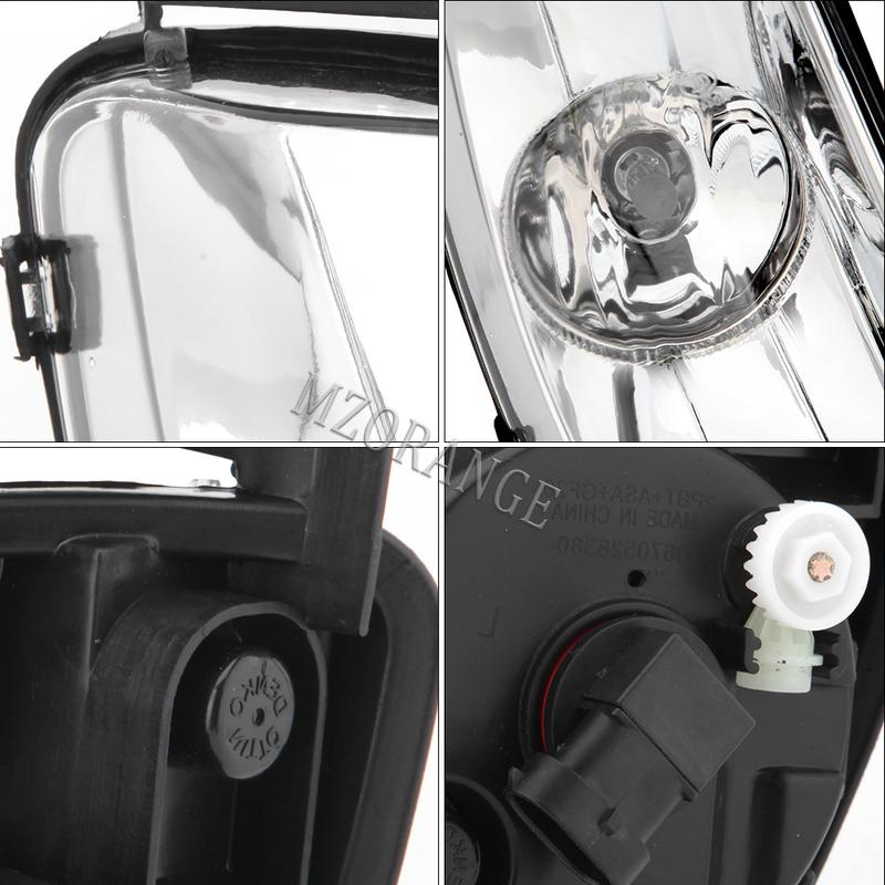 1pcs Fog Light For Peugeot 408 2010 2011 2012 2013 for Peugeot 308 Headlight Fog Lamp Foglight Car Fog Lights ACCESSORIES