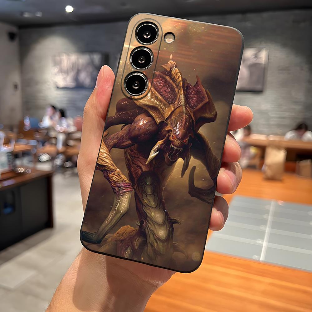 Handyhülle für Samsung S26 S24 Ultra S25 S23 Fe S22 S20 S21 Plus A16 A54 A34 A53 Rückabdeckung Spiel Über S-StarCraft 2 Zerg