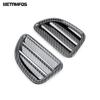For Mitsubishi Pajero/Montero/Shogun Sport 2016- 2024 2025 Front Upper Air Vent Outlet Cover Trim Decoration Car Accessories