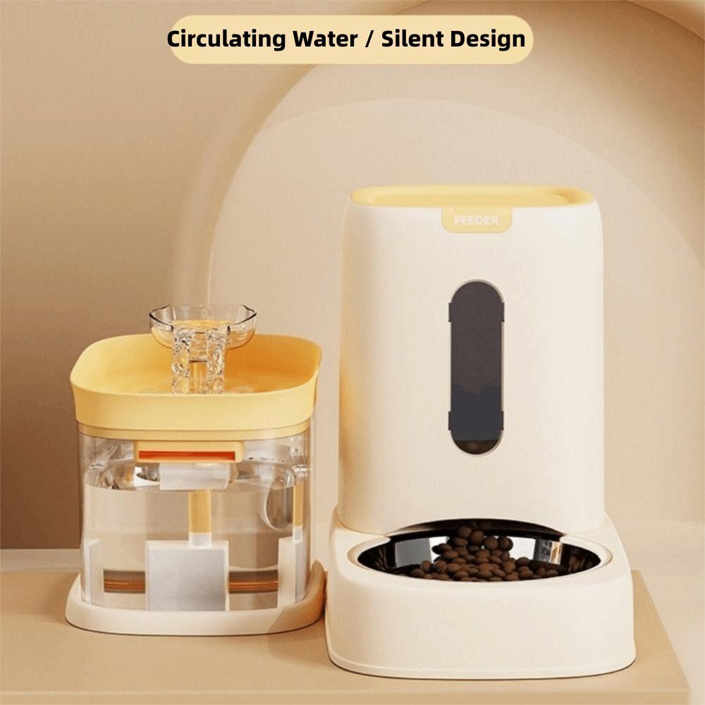 Removable Pet Water Fountain Mute Pump Automatic Water Dispenser Pet Water Feeder  Household