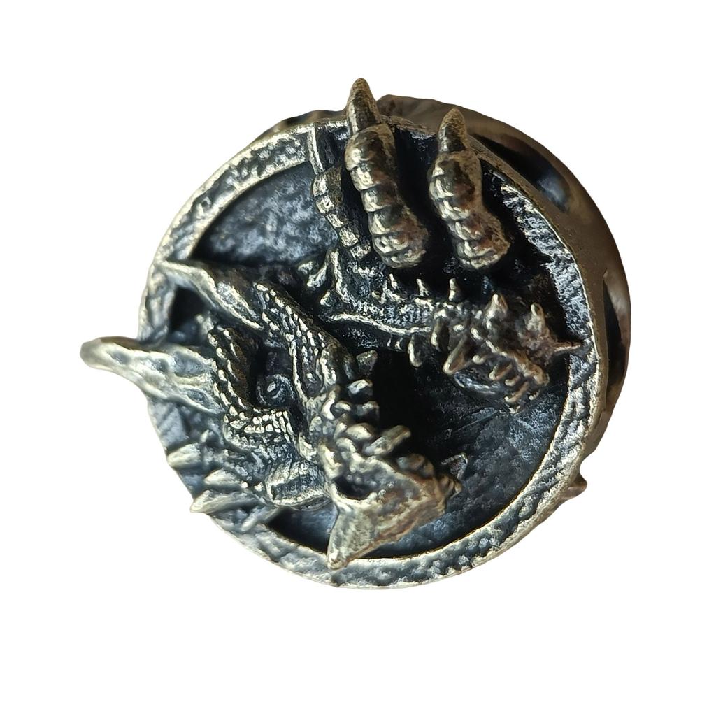 Vielseitiger Messing Drachen Anhänger Messing Drachen Anhänger Schmuck Handwerkzeug Für Outdoor-Enthusiasten Und DIY-Liebhaber