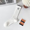 5 Pairs of Female Spring and Summer Bow Embroidery Lace Everything Breathable Tube Pile Socks