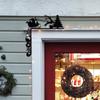 Christmas Wall Decoration Snowflake Door Hanging for Holiday Home Decor