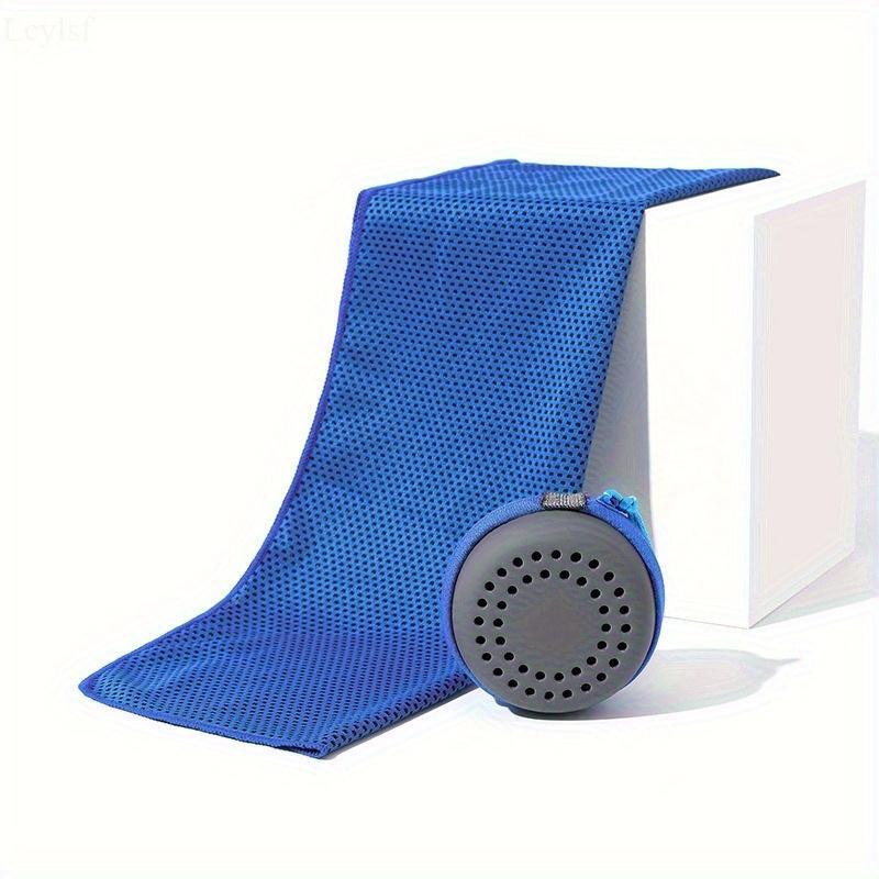 Four Season Cooling Sports Towel, Quick Dry, Sweat Absorbent, Refreshing Outdoor Towel for Running, Fitness, Pocket, Wrist Wipes