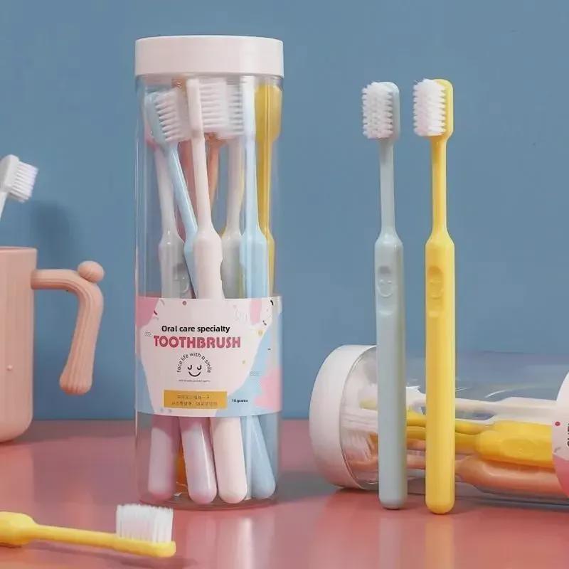 Brosse à dents souple haute densité pour adultes – Soin doux pour hommes, femmes et femmes enceintes