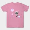 T Shirt Women Cat Stronaut Harajuku Print Kawaii Tshirt Summer Short Sleeve Female T-Shirt Top Tee