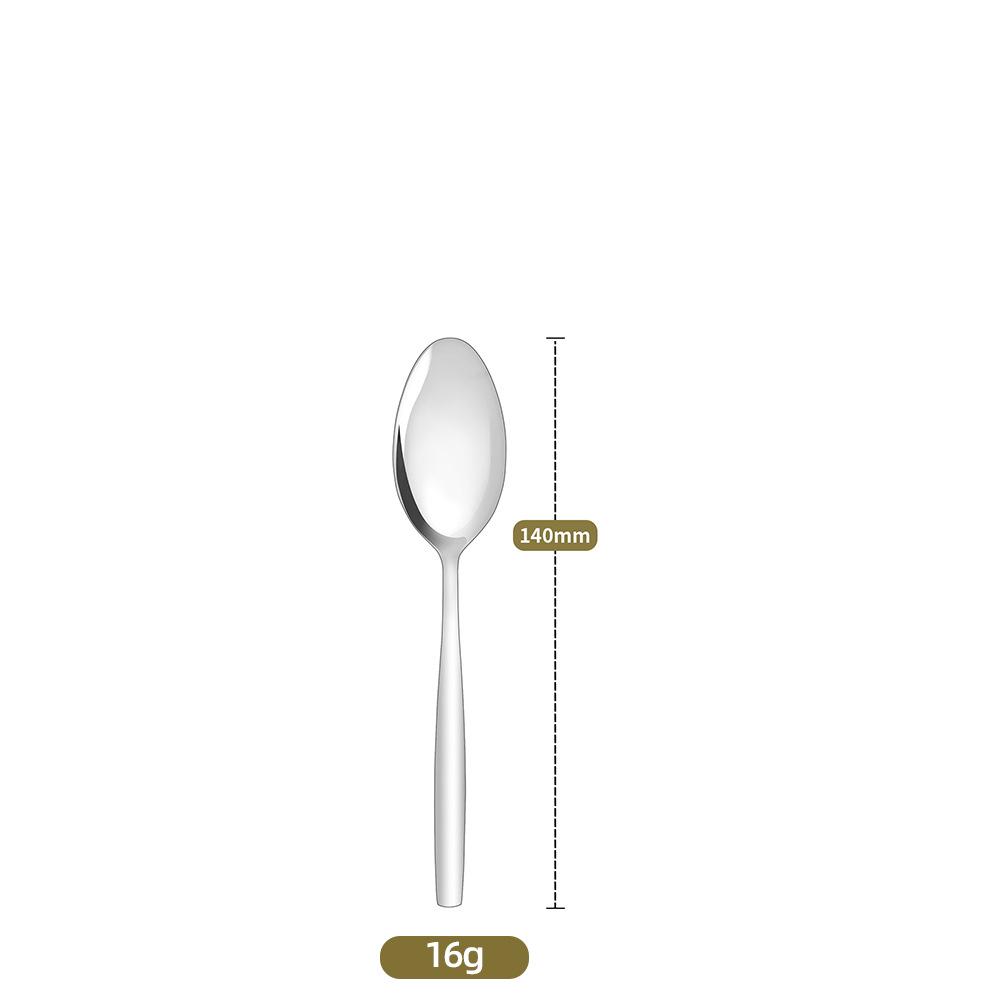 

2026 Modern Stainless Steel Cutlery Set: Mirror-Polished Steak Knife, Fork, and Spoon for Hotel or Restaurant Use