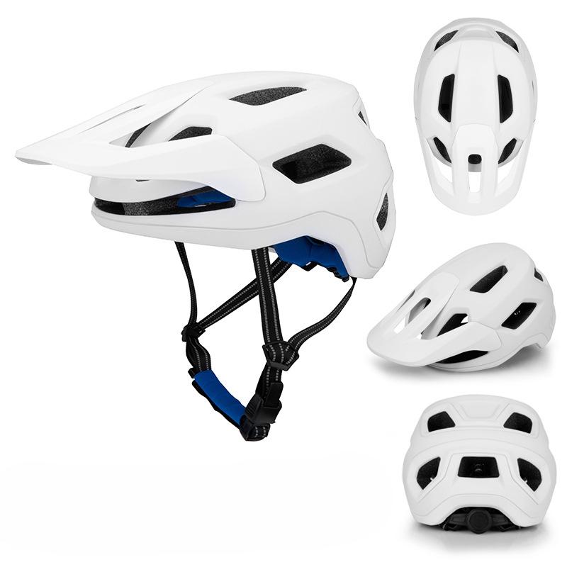 Casca de ciclism montan cu o margine mai mare, turnare integrată cu două tăișuri, ușoară și respirabilă