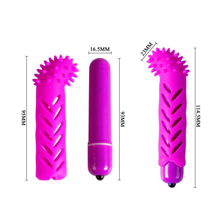 10 Geschwindigkeiten G-Punkt Dildo Erotikvibrator Squirt Shock Original Erwachsene Sex Produkte für Frauen Sexspielzeug mit Fingerhülsenbefestigung