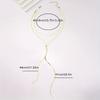 A String of Temperament Double-worn Trendy Sweater Chains for Women's High-end Sense, Long Simple and Atmospheric High-end Necklaces