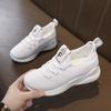 Spring and summer new fly-woven mesh shoes casual running sports breathable mesh shoes