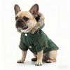 Winter & Autumn Windproof Padded Dog Vest Hoodie for Schnauzer and French Bulldog