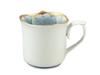 Arita Ware Bunzan Kiln Gold Peony Ring-Shaped Mug 18114