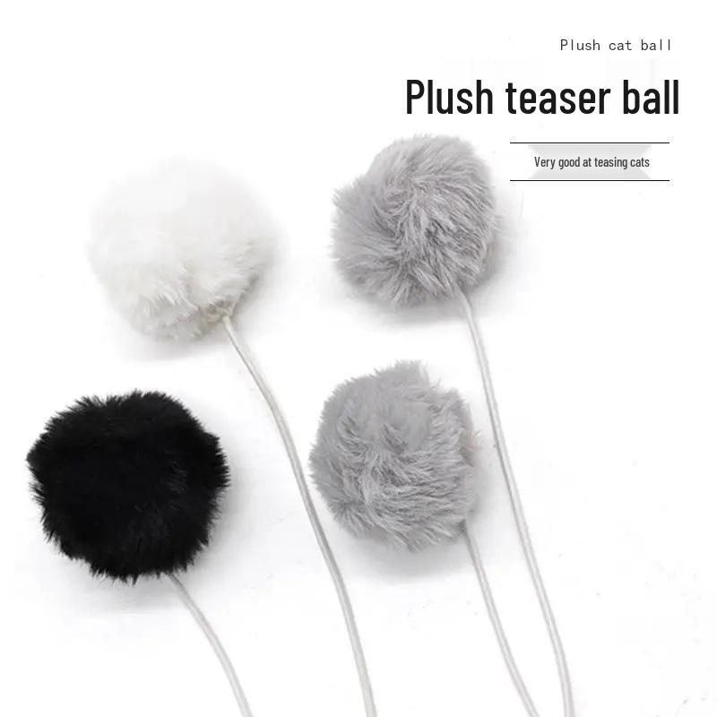 

Эксклюзивный тизер нового кота: Сизалевая подвесная игрушка-пушистый мячик