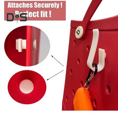 Conjunto de ganchos para acessórios de bolsa 3Pcs para bolsas Bogg, bolsas de viagem, bolsas de praia, tamanhos pequenos, médios e grandes, ganchos de inserção de bolsa de alta densidade