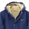 patagonia 68460 Nylon jacket L12 Navy Outdoor fleece lining Kid's Used