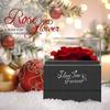 I Love You Necklace With Red Rose - Romantic Gifts For Her Wife Girlfriend On Anniversary Valentine's Day Birthday Gifts For Women Mom