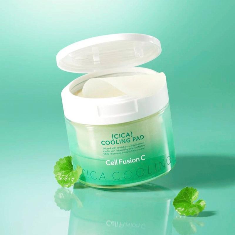 Cell Fusion C Cica vėsinantys padeliai 70 vnt./6,08 fl.oz.