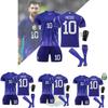Three-star Champion 2223 Argentina Away Messi 10 Di Maria 11 Dybala 21 World Cup Football Jersey