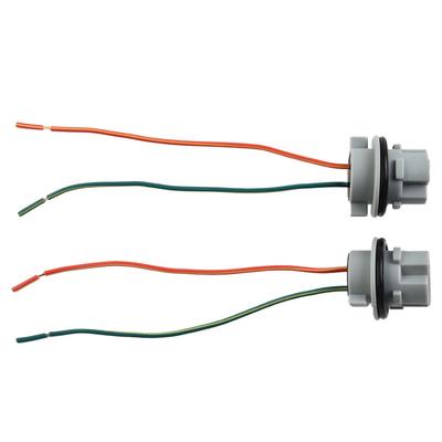 2PCS Pigtail Wire Female Socket 7440 Wiring Harness Turn Signal Light Socket