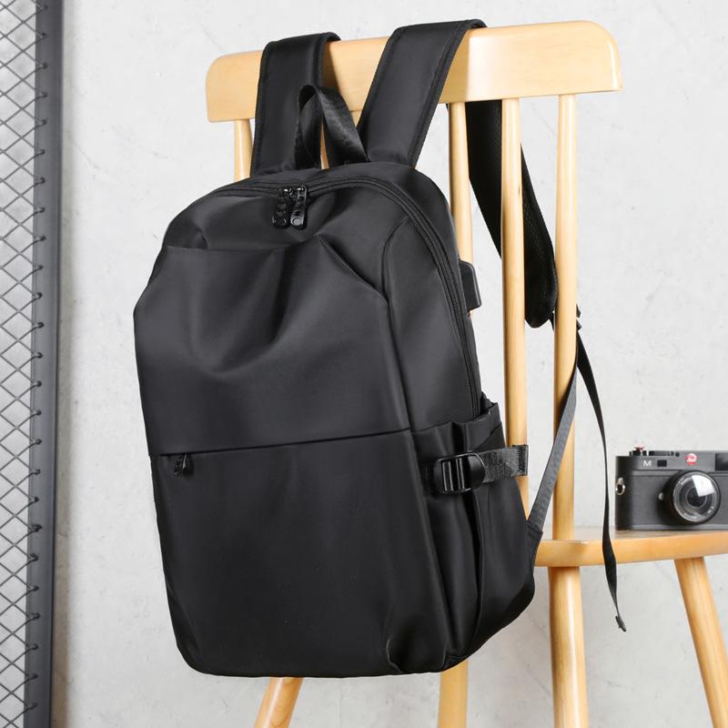 School Bag Men's Casual Backpack, Trendy Versatile Laptop Bag, Travel Bag, Business Backpack, Student Backpack, School Bag for Middle and High School