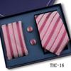 Men'S Business Tie Pocket Square Scarf Gift Box Set Formal Wedding Professional Shirt Trendy Tie Worker