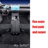 For Chery Tiggo 9 2025 2026 Car Floor Mats Dirt-resistant Foot Carpet Floor Cover Wire Custom Foot Pads Salon Carpet Accessories