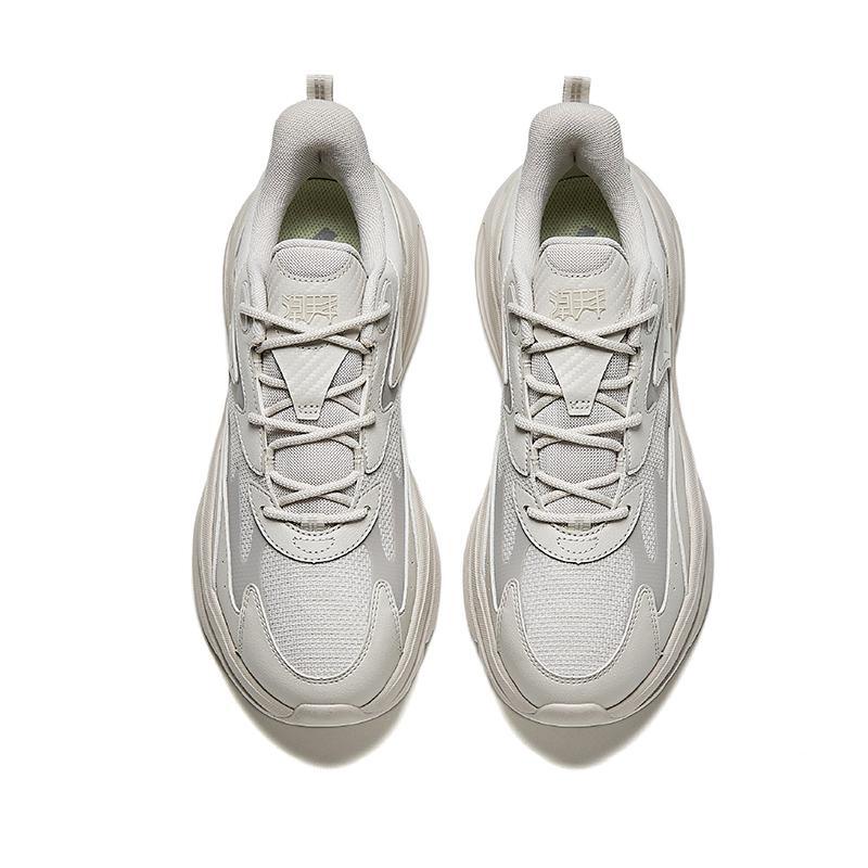 Anta Tide Worship 5S Fashion Versatile Non-Slip Wear-Resistant Low-Top Casual Running Shoes Men sneaker Gray 112448841-4