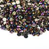 Gold Bottom Colored Glass Flat Bottom Diamond Nail Drill, Mobile Phone Accessories Sticker Diamond Diy Rhinestone Jewelry Accessories
