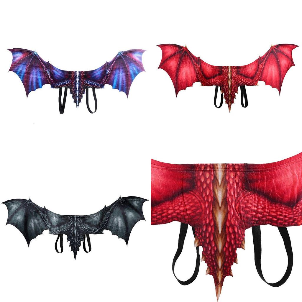 Vivid Non-woven Dragon Wings Cosplay Props For Halloween Parties And Role Play