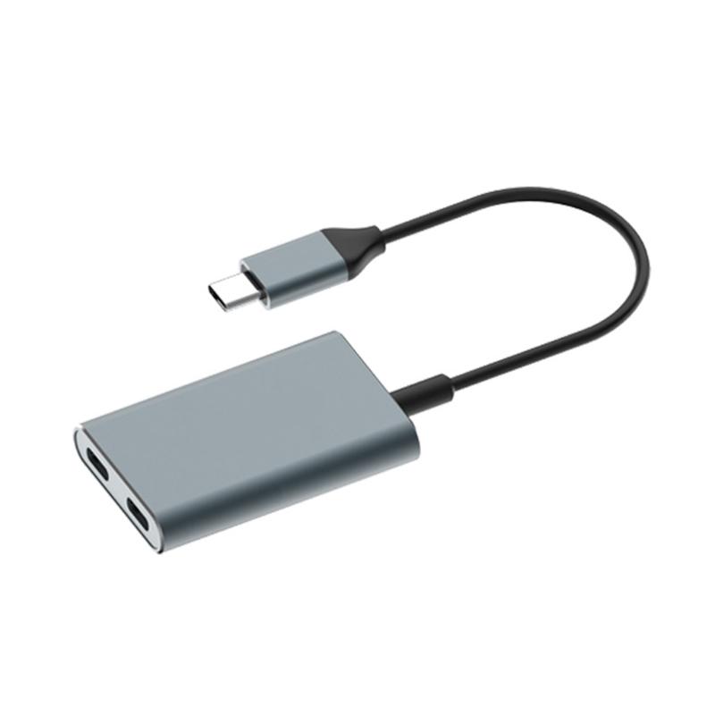 AR Glasses Charging Adapter Type C Connection Wires Mini Expansion Dock for Keep Device Powered and Ready 120mm