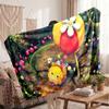 Warme FlanelldeckePikmin Weiche Gemütliche Überwurfdecke für Schlafzimmer Couch