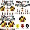 Harry Potter Birthday Party Supplies Balloon Decoration Banner Cake Topper Set