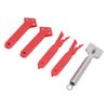 5 Stück Dichtwerkzeug Dichtmittel Fugenmasse Entferner Schaber Set Kit für Reparatur Reinigung