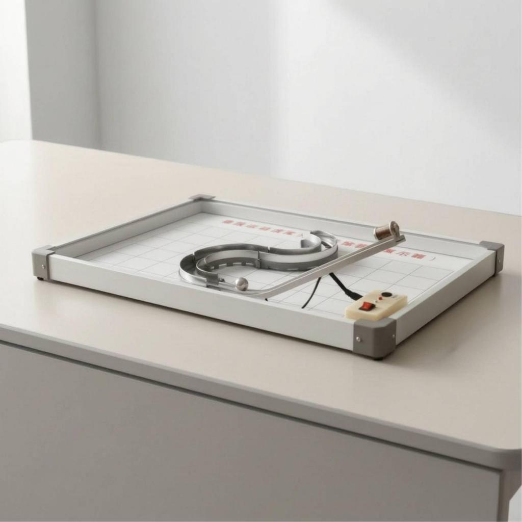 Curved Motion Demonstrator Educational Guide Analog for Science Educators