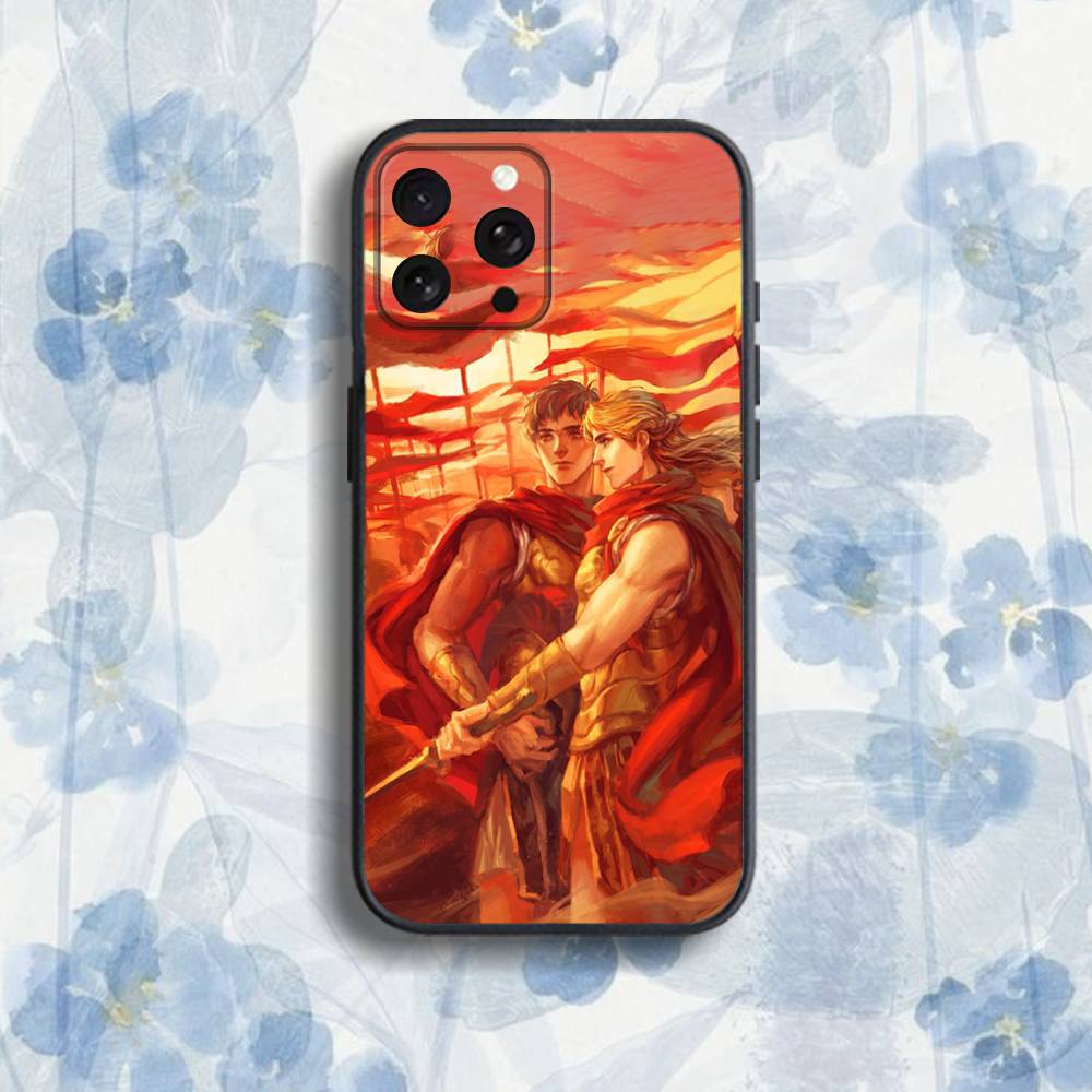 

T-The Song-O-OF Achilles Phone Case For iPhone 17,16,15,14,13,12,Pro,Max,Plus,E,SE4,Air,Mini Black Soft Box iPhone16e