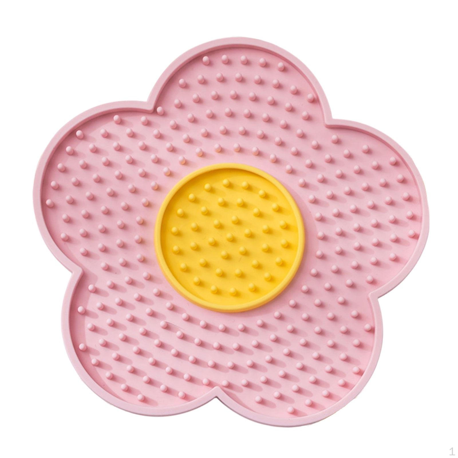 

Dog And Cat Lick Mat with Suction Cups, Puppy Bowl, Peanut Butter Pad, Mat, Slow Feeder